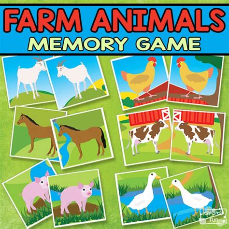 farm animals wordwall memory game - wordwall memory farm animals